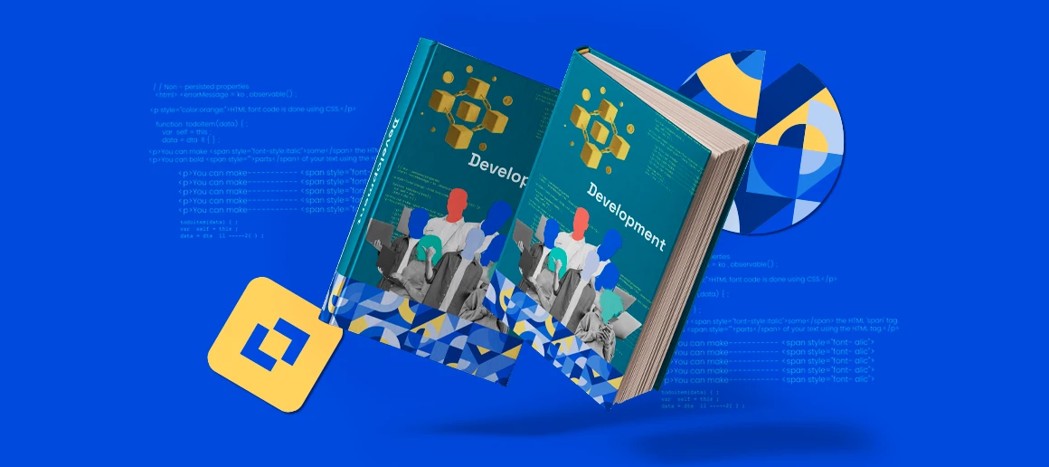 Books on software development next to a laptop with a looping arrow, representing continuous learning.